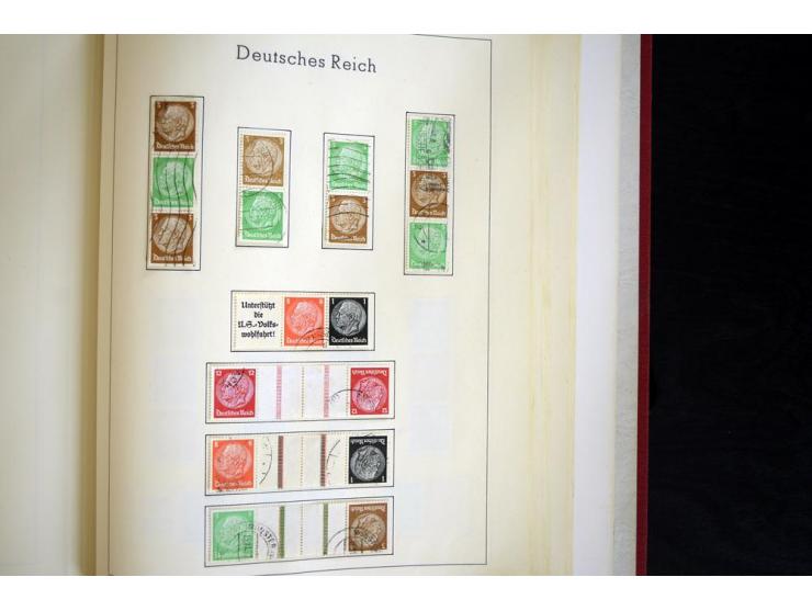 1872/1945, gestempelte Sammlung ab gutem Brustschildteil, später mit vielen besseren Werten, ab 1933 in den Hauptnummern komp