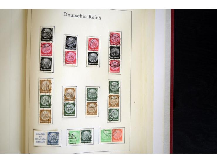 1872/1945, gestempelte Sammlung ab gutem Brustschildteil, später mit vielen besseren Werten, ab 1933 in den Hauptnummern komp