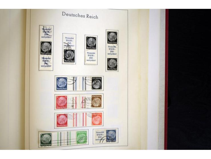 1872/1945, gestempelte Sammlung ab gutem Brustschildteil, später mit vielen besseren Werten, ab 1933 in den Hauptnummern komp