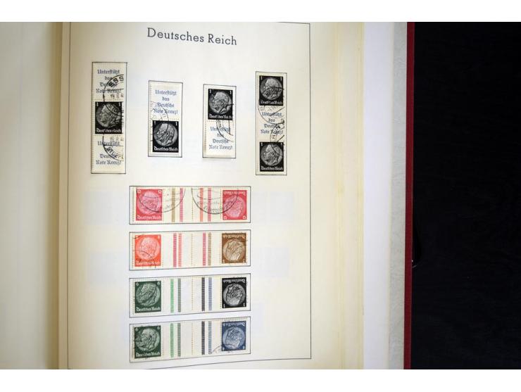 1872/1945, gestempelte Sammlung ab gutem Brustschildteil, später mit vielen besseren Werten, ab 1933 in den Hauptnummern komp