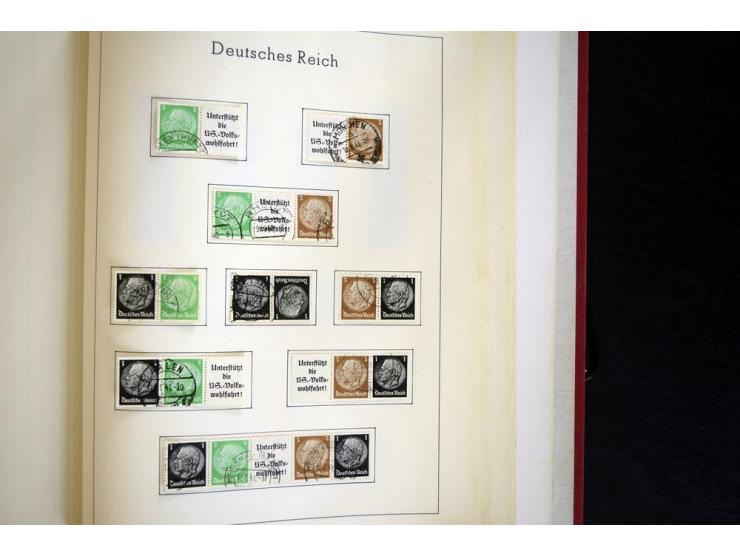 1872/1945, gestempelte Sammlung ab gutem Brustschildteil, später mit vielen besseren Werten, ab 1933 in den Hauptnummern komp