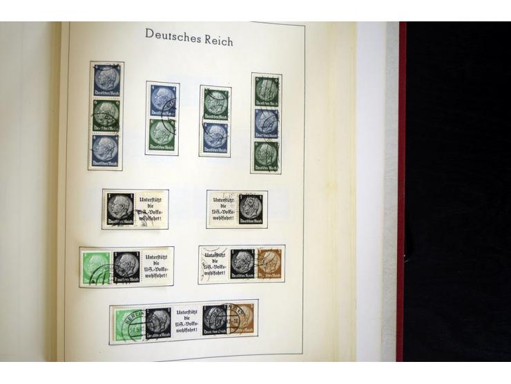 1872/1945, gestempelte Sammlung ab gutem Brustschildteil, später mit vielen besseren Werten, ab 1933 in den Hauptnummern komp