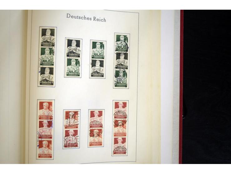 1872/1945, gestempelte Sammlung ab gutem Brustschildteil, später mit vielen besseren Werten, ab 1933 in den Hauptnummern komp