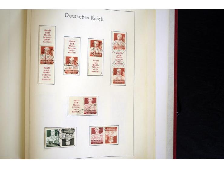 1872/1945, gestempelte Sammlung ab gutem Brustschildteil, später mit vielen besseren Werten, ab 1933 in den Hauptnummern komp