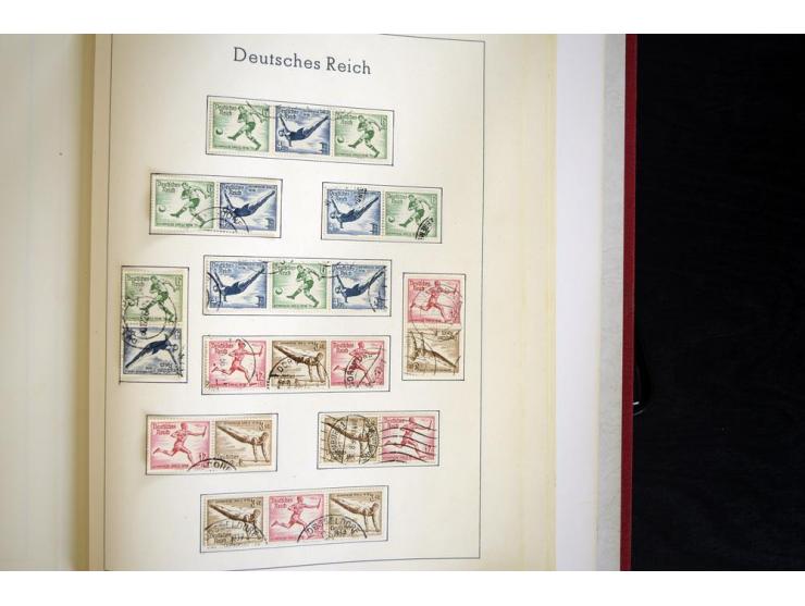 1872/1945, gestempelte Sammlung ab gutem Brustschildteil, später mit vielen besseren Werten, ab 1933 in den Hauptnummern komp