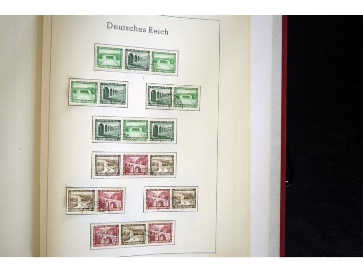 1872/1945, gestempelte Sammlung ab gutem Brustschildteil, später mit vielen besseren Werten, ab 1933 in den Hauptnummern komp