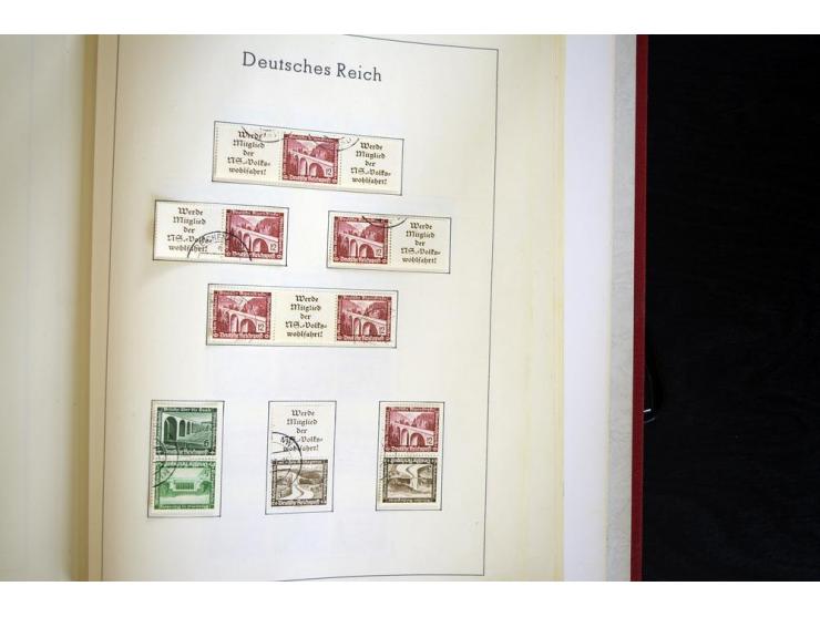 1872/1945, gestempelte Sammlung ab gutem Brustschildteil, später mit vielen besseren Werten, ab 1933 in den Hauptnummern komp