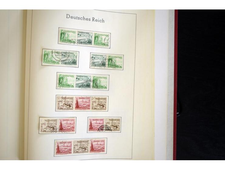 1872/1945, gestempelte Sammlung ab gutem Brustschildteil, später mit vielen besseren Werten, ab 1933 in den Hauptnummern komp