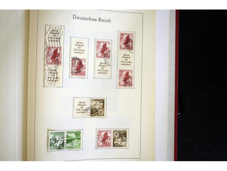 1872/1945, gestempelte Sammlung ab gutem Brustschildteil, später mit vielen besseren Werten, ab 1933 in den Hauptnummern komp