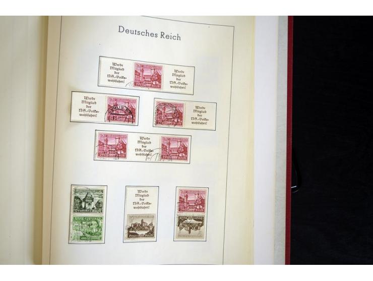 1872/1945, gestempelte Sammlung ab gutem Brustschildteil, später mit vielen besseren Werten, ab 1933 in den Hauptnummern komp