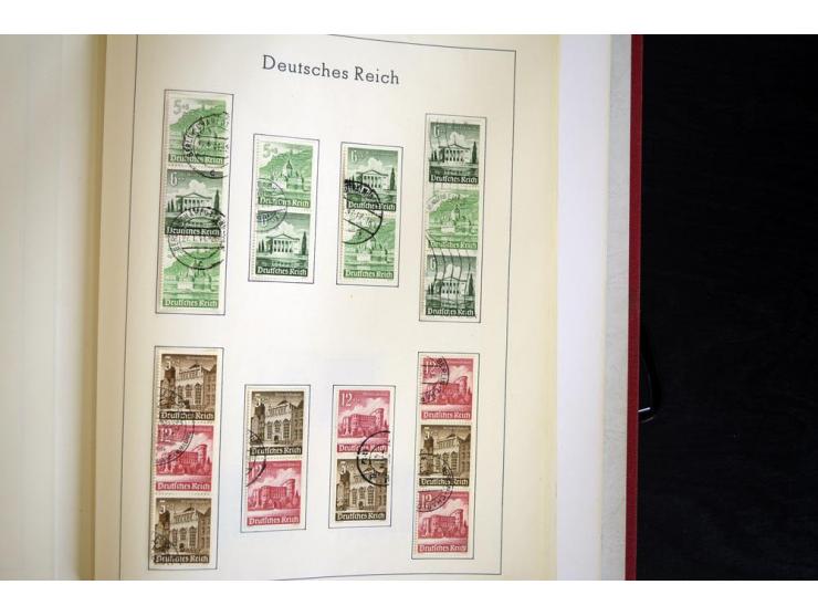 1872/1945, gestempelte Sammlung ab gutem Brustschildteil, später mit vielen besseren Werten, ab 1933 in den Hauptnummern komp