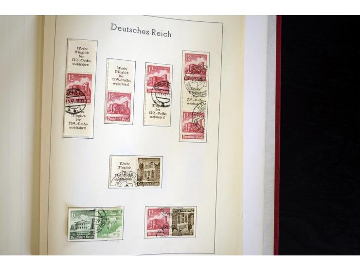 1872/1945, gestempelte Sammlung ab gutem Brustschildteil, später mit vielen besseren Werten, ab 1933 in den Hauptnummern komp