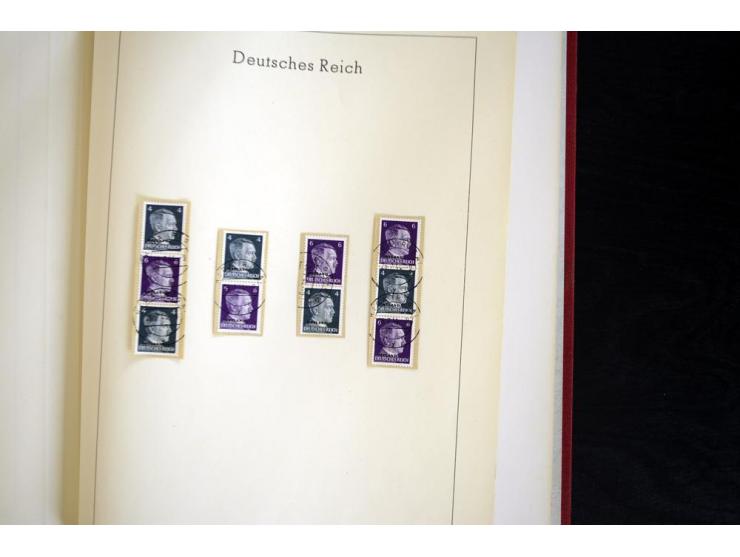 1872/1945, gestempelte Sammlung ab gutem Brustschildteil, später mit vielen besseren Werten, ab 1933 in den Hauptnummern komp