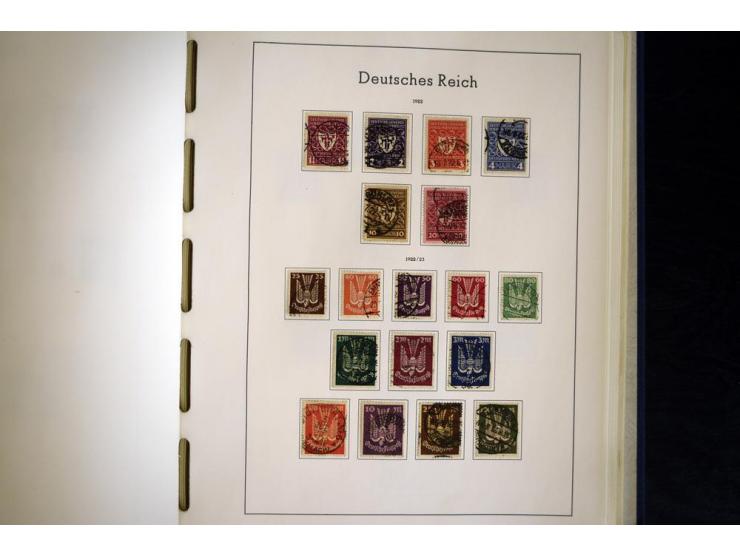 1872/1945, gestempelte Sammlung ab gutem Brustschildteil, später mit vielen besseren Werten, ab 1933 in den Hauptnummern komp
