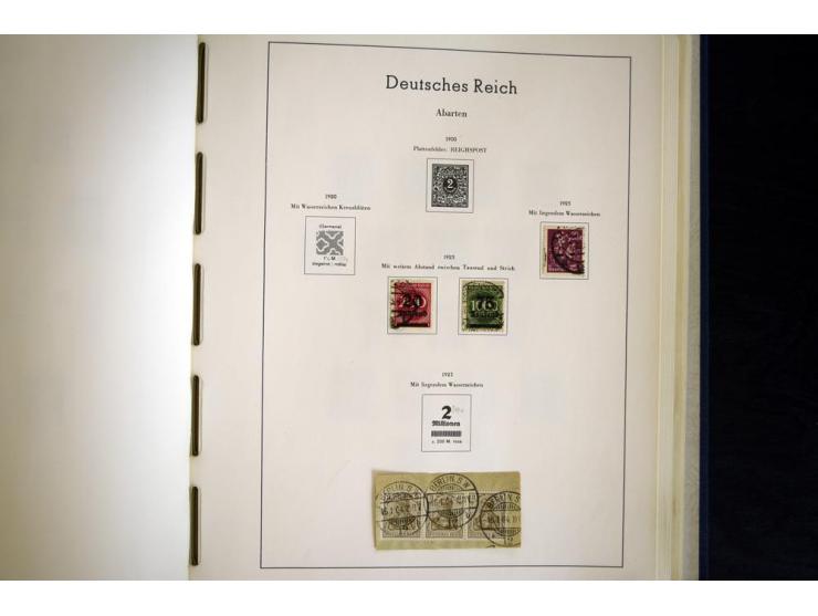 1872/1945, gestempelte Sammlung ab gutem Brustschildteil, später mit vielen besseren Werten, ab 1933 in den Hauptnummern komp