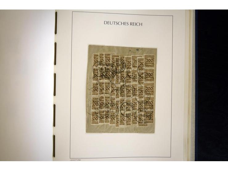 1872/1945, gestempelte Sammlung ab gutem Brustschildteil, später mit vielen besseren Werten, ab 1933 in den Hauptnummern komp