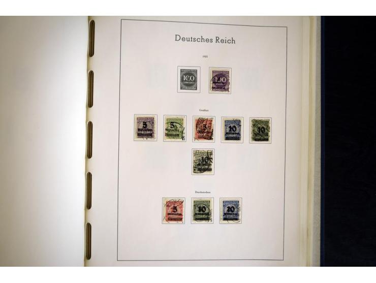 1872/1945, gestempelte Sammlung ab gutem Brustschildteil, später mit vielen besseren Werten, ab 1933 in den Hauptnummern komp
