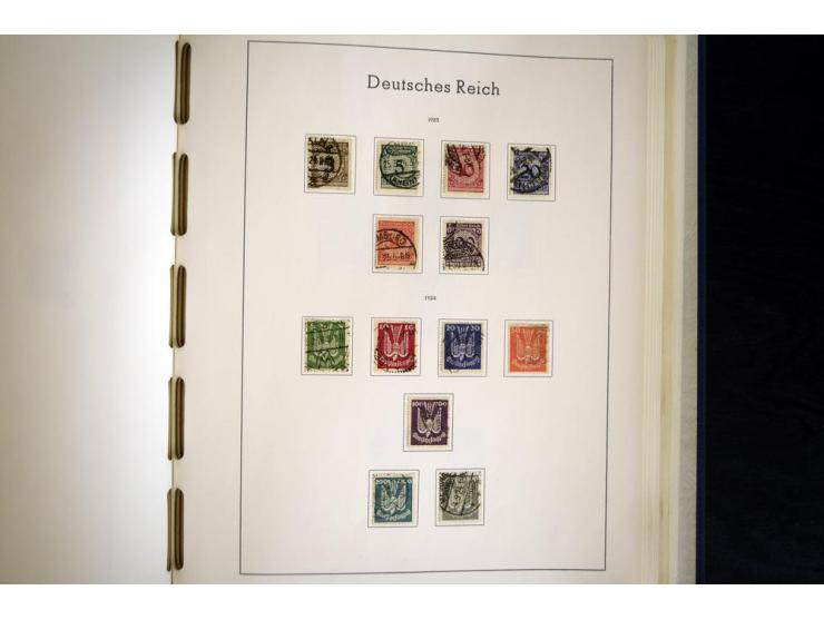 1872/1945, gestempelte Sammlung ab gutem Brustschildteil, später mit vielen besseren Werten, ab 1933 in den Hauptnummern komp