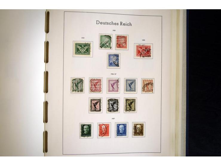 1872/1945, gestempelte Sammlung ab gutem Brustschildteil, später mit vielen besseren Werten, ab 1933 in den Hauptnummern komp