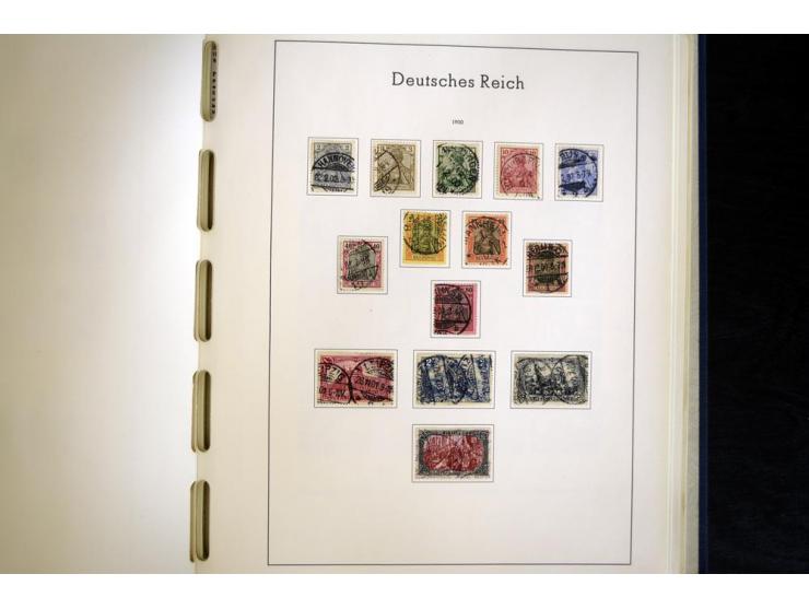 1872/1945, gestempelte Sammlung ab gutem Brustschildteil, später mit vielen besseren Werten, ab 1933 in den Hauptnummern komp