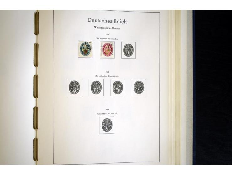 1872/1945, gestempelte Sammlung ab gutem Brustschildteil, später mit vielen besseren Werten, ab 1933 in den Hauptnummern komp