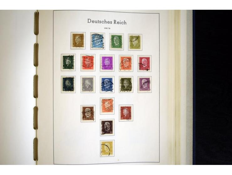 1872/1945, gestempelte Sammlung ab gutem Brustschildteil, später mit vielen besseren Werten, ab 1933 in den Hauptnummern komp