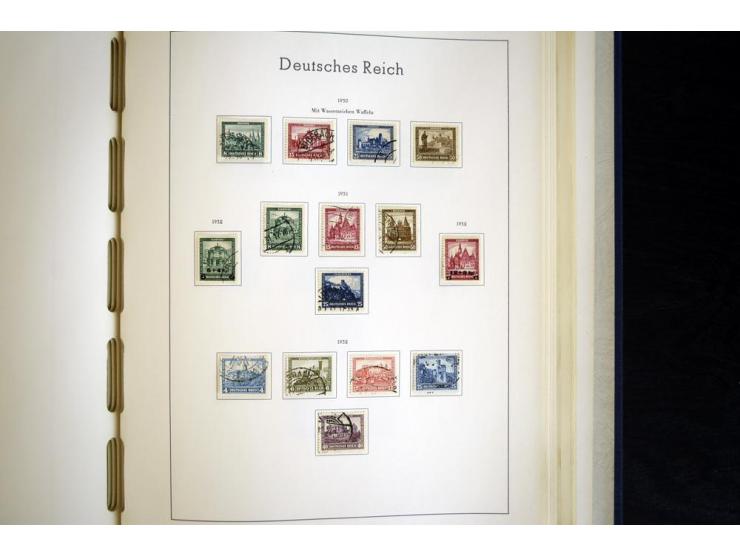 1872/1945, gestempelte Sammlung ab gutem Brustschildteil, später mit vielen besseren Werten, ab 1933 in den Hauptnummern komp