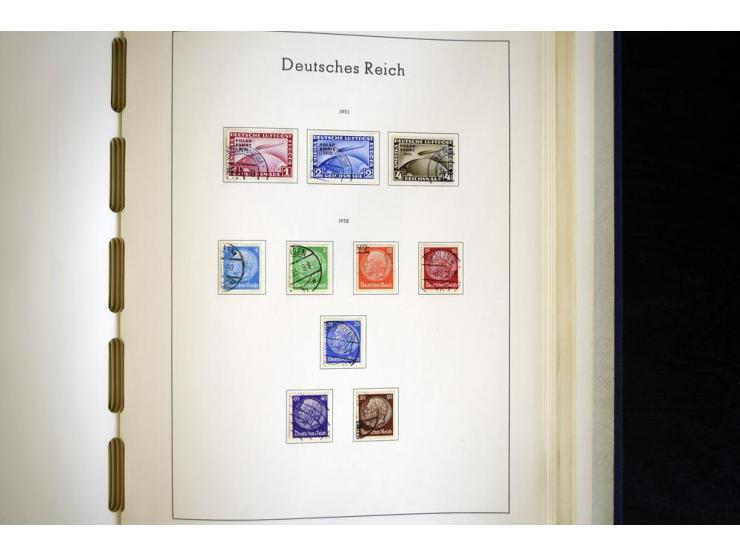 1872/1945, gestempelte Sammlung ab gutem Brustschildteil, später mit vielen besseren Werten, ab 1933 in den Hauptnummern komp