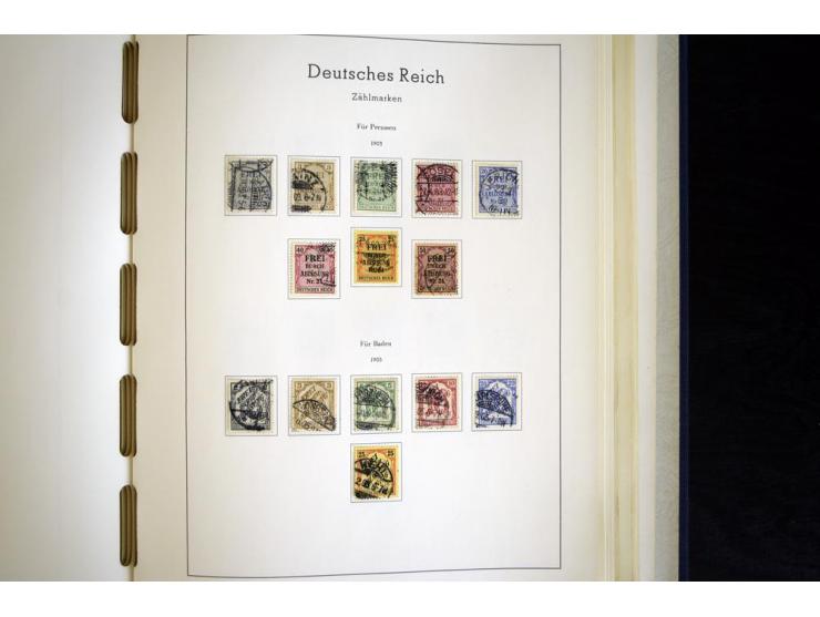1872/1945, gestempelte Sammlung ab gutem Brustschildteil, später mit vielen besseren Werten, ab 1933 in den Hauptnummern komp