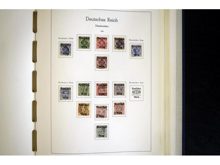 1872/1945, gestempelte Sammlung ab gutem Brustschildteil, später mit vielen besseren Werten, ab 1933 in den Hauptnummern komp