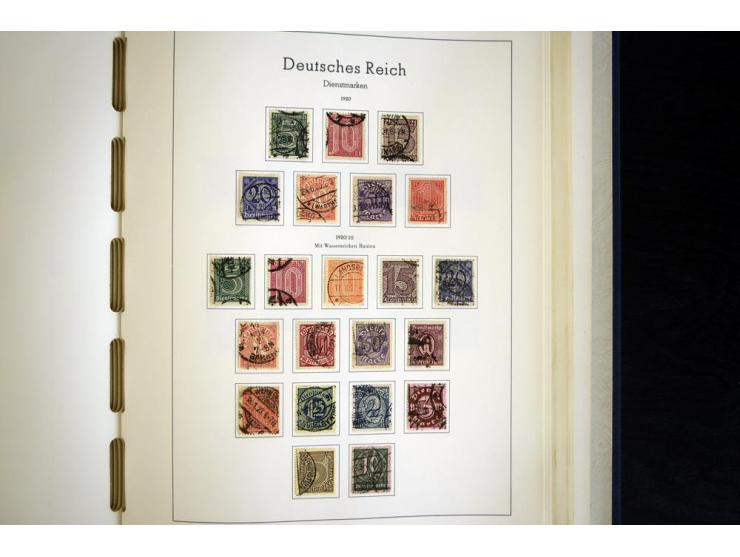 1872/1945, gestempelte Sammlung ab gutem Brustschildteil, später mit vielen besseren Werten, ab 1933 in den Hauptnummern komp
