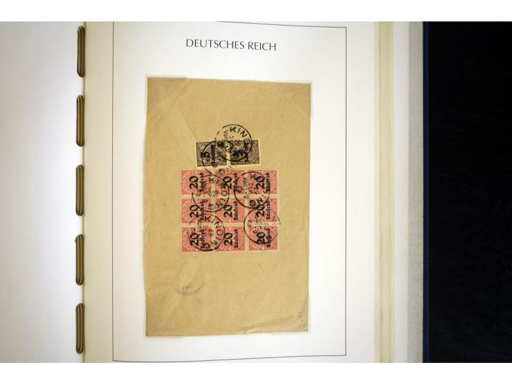 1872/1945, gestempelte Sammlung ab gutem Brustschildteil, später mit vielen besseren Werten, ab 1933 in den Hauptnummern komp