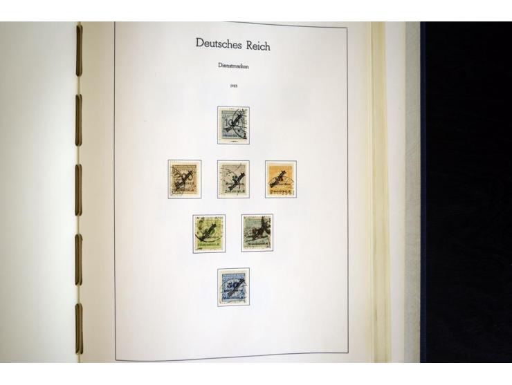 1872/1945, gestempelte Sammlung ab gutem Brustschildteil, später mit vielen besseren Werten, ab 1933 in den Hauptnummern komp