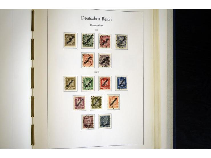 1872/1945, gestempelte Sammlung ab gutem Brustschildteil, später mit vielen besseren Werten, ab 1933 in den Hauptnummern komp