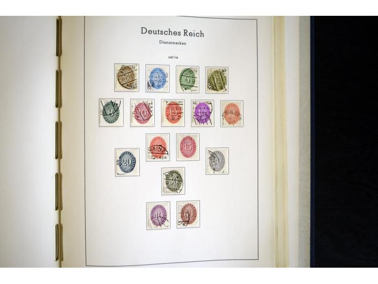 1872/1945, gestempelte Sammlung ab gutem Brustschildteil, später mit vielen besseren Werten, ab 1933 in den Hauptnummern komp