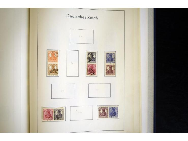 1872/1945, gestempelte Sammlung ab gutem Brustschildteil, später mit vielen besseren Werten, ab 1933 in den Hauptnummern komp