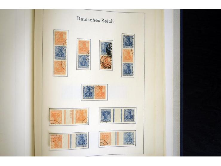 1872/1945, gestempelte Sammlung ab gutem Brustschildteil, später mit vielen besseren Werten, ab 1933 in den Hauptnummern komp
