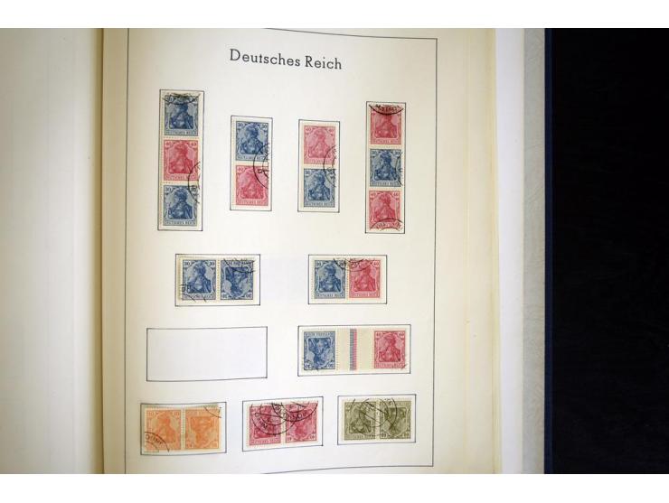 1872/1945, gestempelte Sammlung ab gutem Brustschildteil, später mit vielen besseren Werten, ab 1933 in den Hauptnummern komp