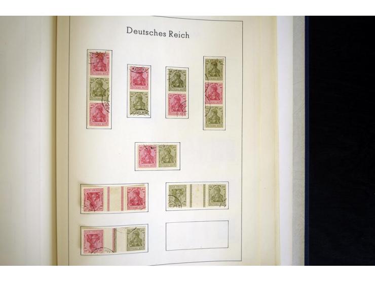 1872/1945, gestempelte Sammlung ab gutem Brustschildteil, später mit vielen besseren Werten, ab 1933 in den Hauptnummern komp