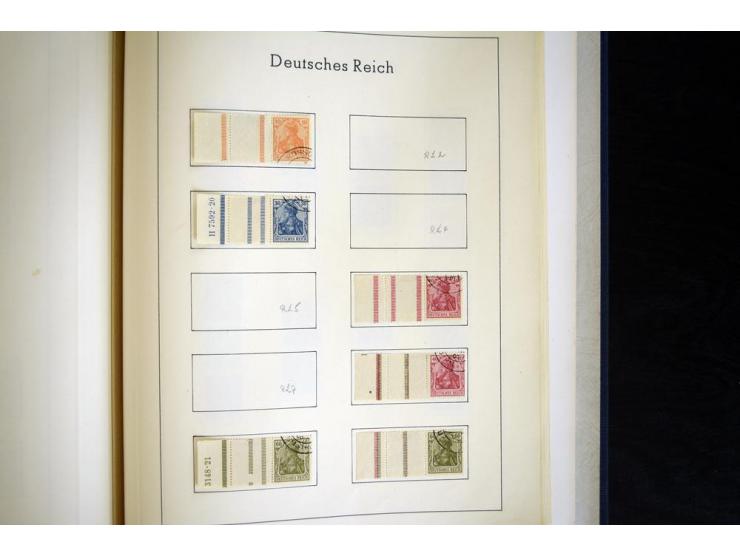 1872/1945, gestempelte Sammlung ab gutem Brustschildteil, später mit vielen besseren Werten, ab 1933 in den Hauptnummern komp