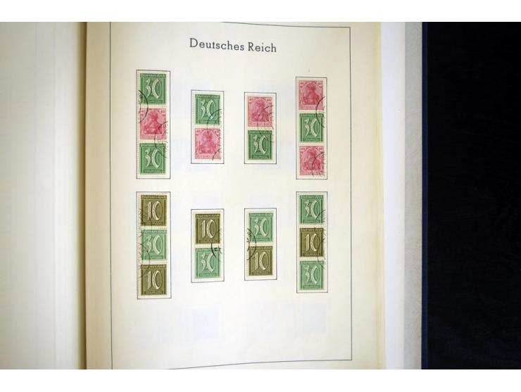1872/1945, gestempelte Sammlung ab gutem Brustschildteil, später mit vielen besseren Werten, ab 1933 in den Hauptnummern komp