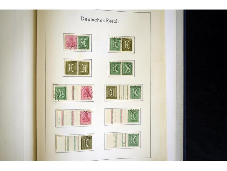 1872/1945, gestempelte Sammlung ab gutem Brustschildteil, später mit vielen besseren Werten, ab 1933 in den Hauptnummern komp