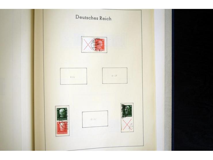 1872/1945, gestempelte Sammlung ab gutem Brustschildteil, später mit vielen besseren Werten, ab 1933 in den Hauptnummern komp