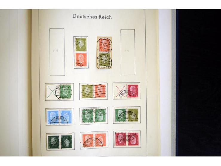 1872/1945, gestempelte Sammlung ab gutem Brustschildteil, später mit vielen besseren Werten, ab 1933 in den Hauptnummern komp