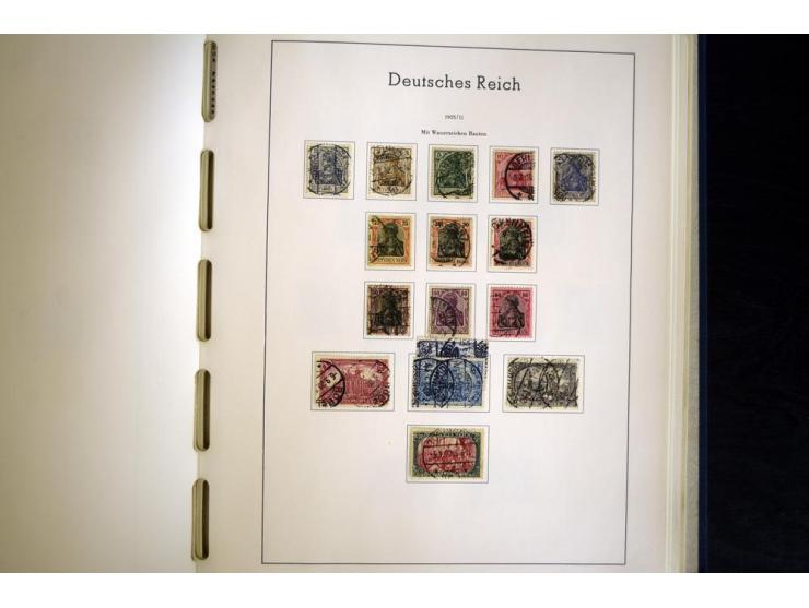 1872/1945, gestempelte Sammlung ab gutem Brustschildteil, später mit vielen besseren Werten, ab 1933 in den Hauptnummern komp