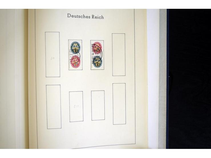 1872/1945, gestempelte Sammlung ab gutem Brustschildteil, später mit vielen besseren Werten, ab 1933 in den Hauptnummern komp