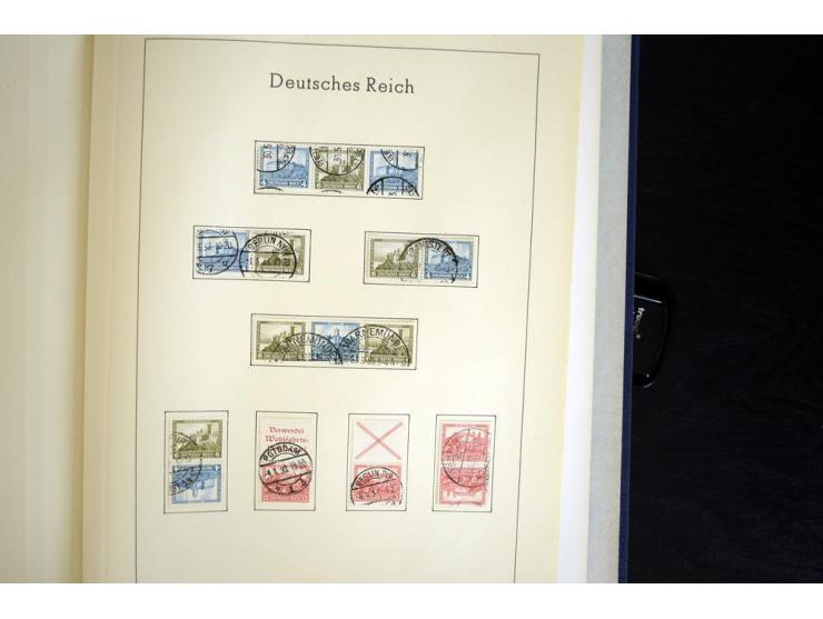 1872/1945, gestempelte Sammlung ab gutem Brustschildteil, später mit vielen besseren Werten, ab 1933 in den Hauptnummern komp