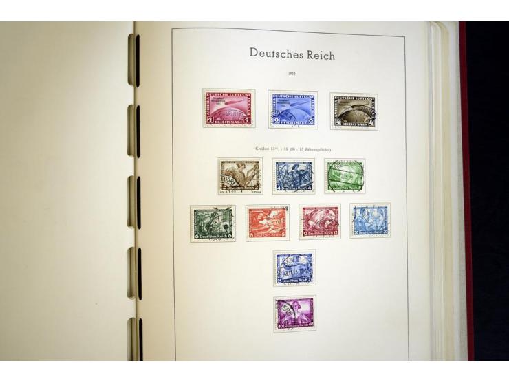 1872/1945, gestempelte Sammlung ab gutem Brustschildteil, später mit vielen besseren Werten, ab 1933 in den Hauptnummern komp