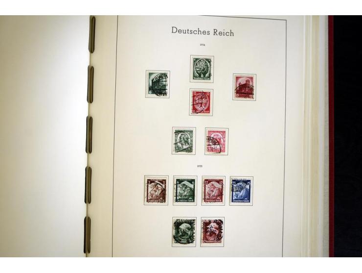 1872/1945, gestempelte Sammlung ab gutem Brustschildteil, später mit vielen besseren Werten, ab 1933 in den Hauptnummern komp
