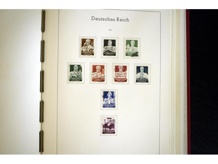1872/1945, gestempelte Sammlung ab gutem Brustschildteil, später mit vielen besseren Werten, ab 1933 in den Hauptnummern komp